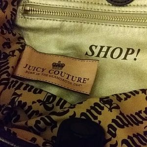 Black Velvet Juicy Coture handbag